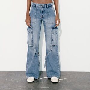 Zara cargo jeans